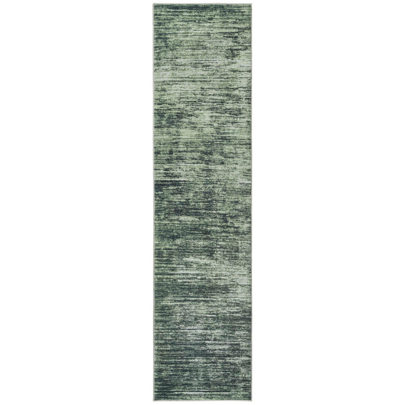 Ikhasa Chenille Abstract Indoor Rug, Runner 2'6" x 10'