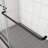 Bypass Shower Door, 50 - 54"x70", 1/4" Tempered Glass, Matted Black, Top Track, Stainless Steel Handle, Nano Clean, Leakage, Effortless Setup Matte Explode Film, Leak-, Simple Installation