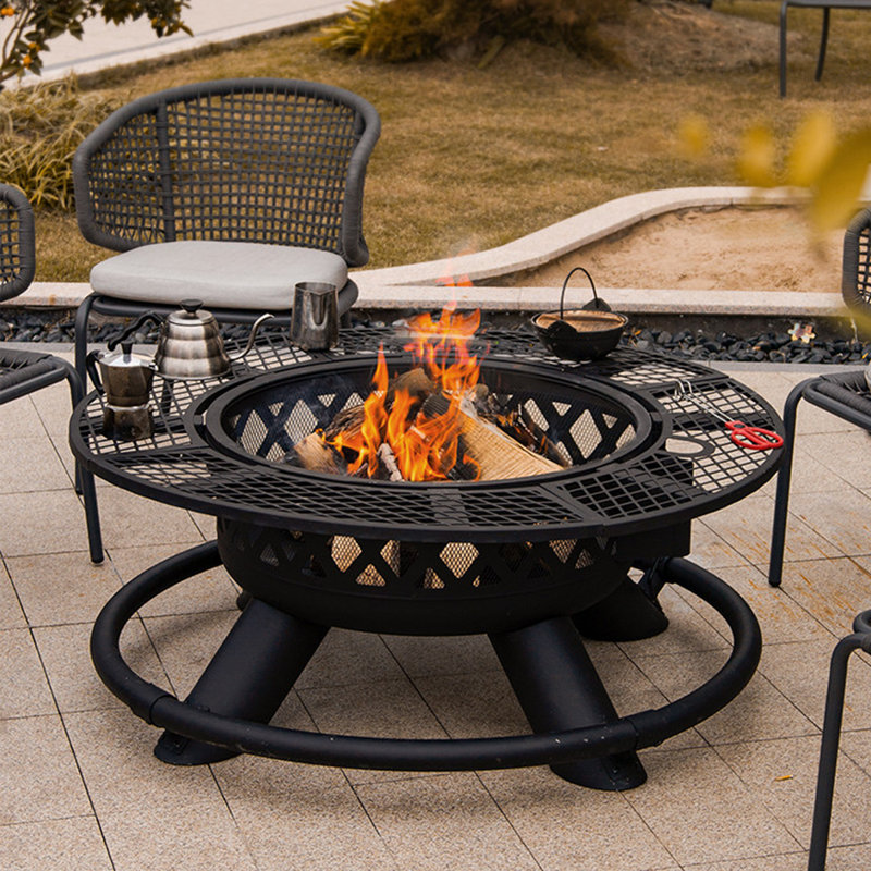 Barbecue au charbon 35,37 po