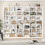 86"H X 47.2"W 7-Tier Standard Wood Storage Bookcase-323526301