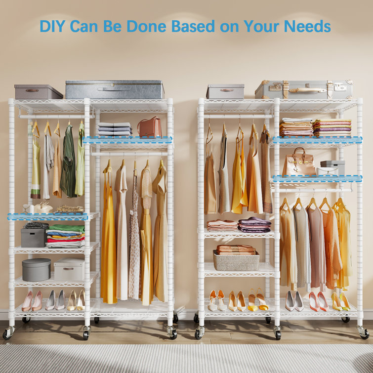 DIY Clothes Racks and Portable Closet Storage Ideas