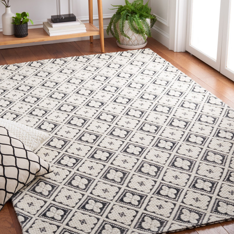 Marbella Hand Woven Performance Geometric Rug, Rectangle 5' x 8'