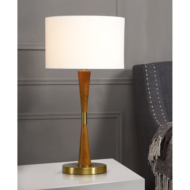 Table Lamp, Gold/Brown