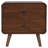 Dark Walnut 2-drawer Nightstand