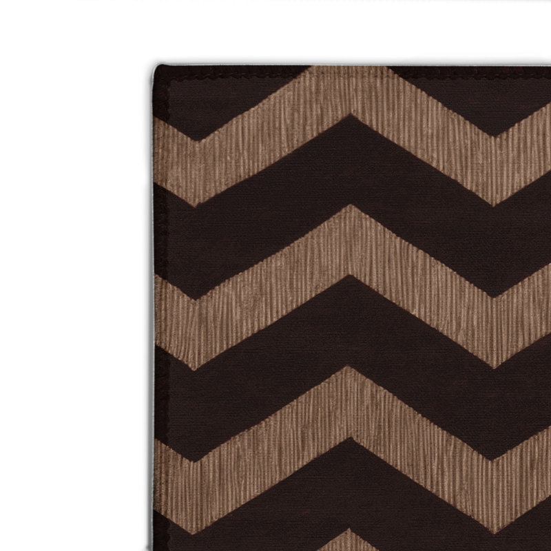 Tapis intérieur / extérieur noir à carreaux, Rectangulaire 2 pi x 3 pi