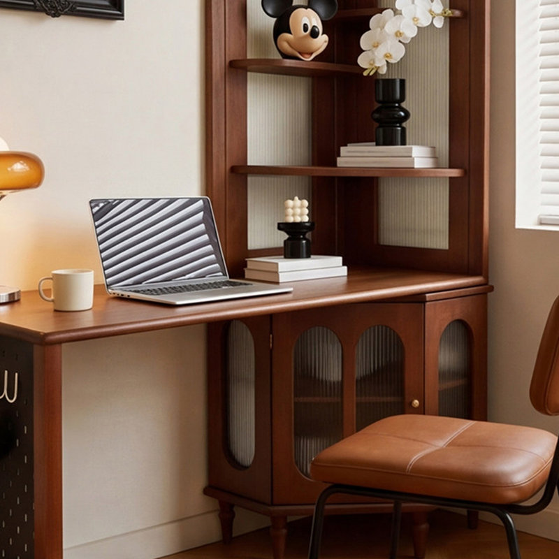 Walnut Rectangular Solid Wood desk