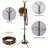 Freestanding Coat Rack With Umbrella Holder, 12-Hook Metal Coat Tree For Entryway, Hallway, Living Room, And Bedroom Organization