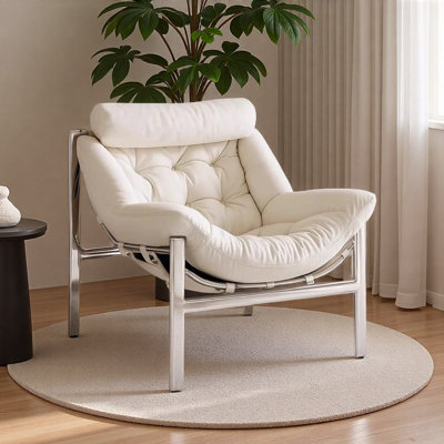 Minimalist Luxury Single Lounge Chair.