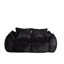 Fauteuil à billes géant pour adultes, fauteuil à billes moelleux ultra moelleux, méridienne surdimensionnée pour salon, sans assemblage requis, fauteuil de lecture confortable avec coussins, noir-1284989791