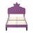 Upholstered Metal Platform Bed-1378492982