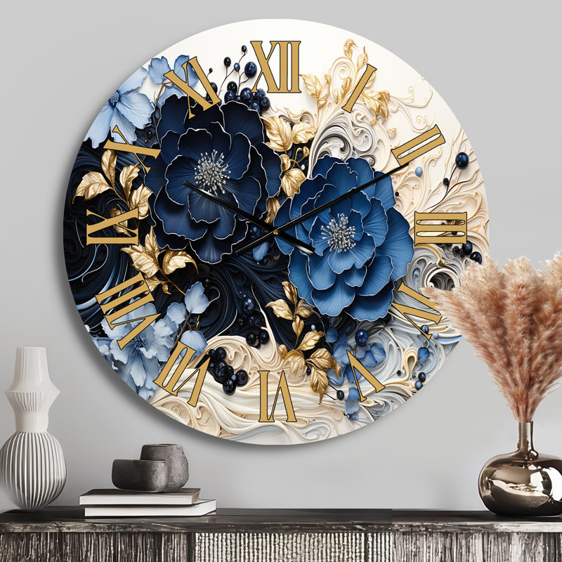 Horloge murale à encre liquide, Médium