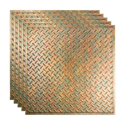 Panneau de plafond décoratif en vinyle 2 pi x 2 pi FASÄDE
