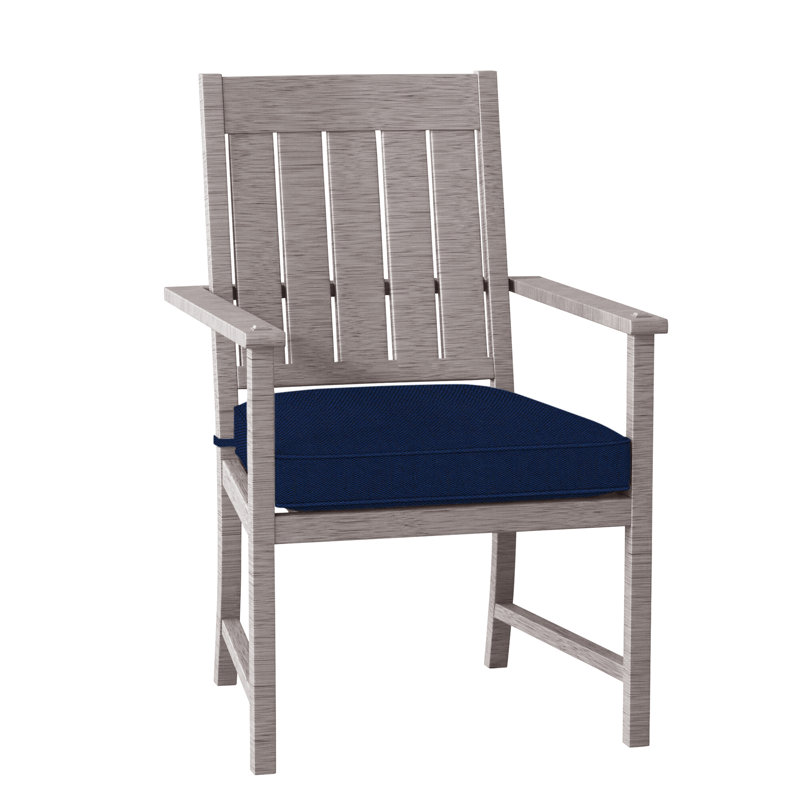 Chaise avec accoudoirs Croquet - huître, Huître, Welt, Velours indigo