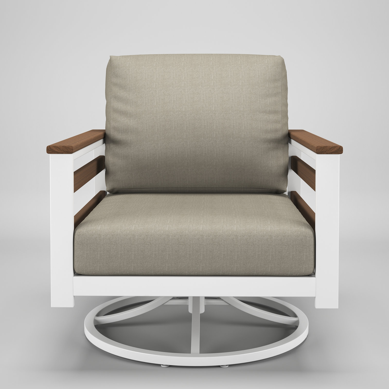 Townsend Sunbrella® Patio Lounge Chair, Spectrum Dove
