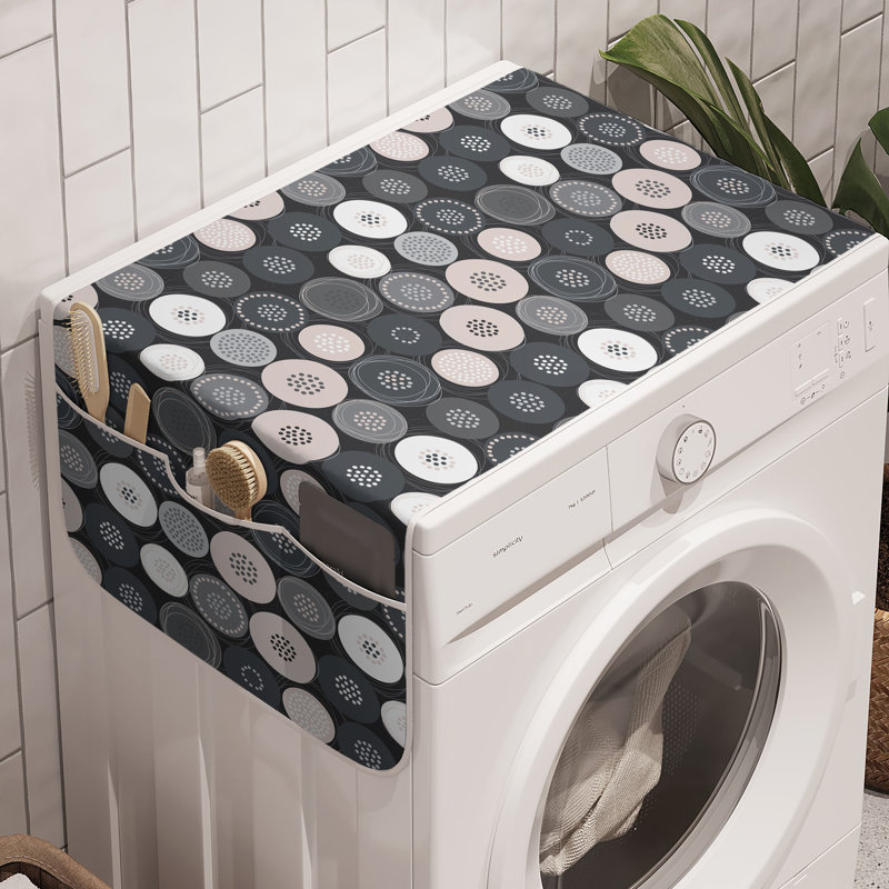 East Urban Home Washing Machine Organizer Pack of 2 47" x 18.5"