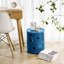 2-Shelf Round Side Table with Storage-1599421585