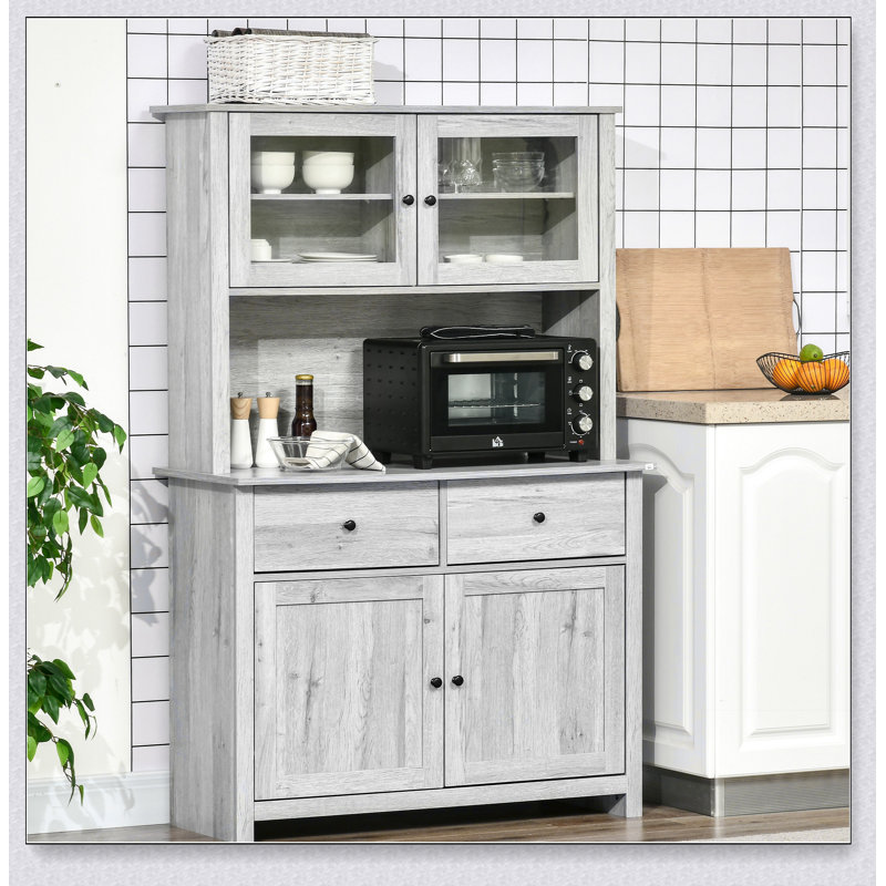 Storage Cabinet, Kitchen Buffet With Hutch