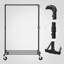 100cm Rolling Clothing Rack
