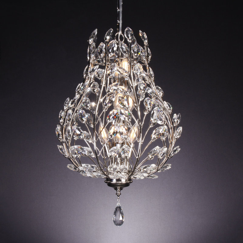 Lustree empire de style bougie 22 lumières avec accents en cristal Katelyn