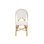 White Solid Wood Dining Chair