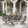 Alyah Rectangular 6 - Person 60.2" Long Dining Set with Cushions