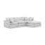 Canapé modulaire en L 4 pièces Itala-94482371