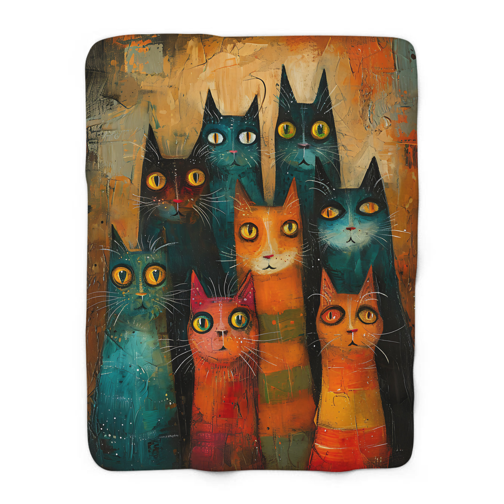 Bewitching Feline Quilted Blanket NCU0DV430 main image 1