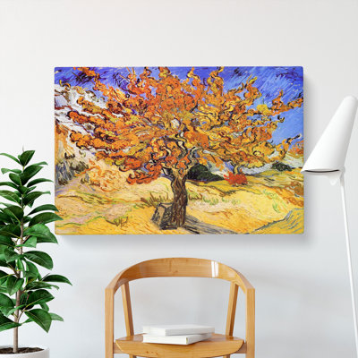 Mulberry Tree by Vincent Van Gogh - Wrapped Canvas