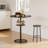 Raghul Round Metal Base Dining Table-2103947183