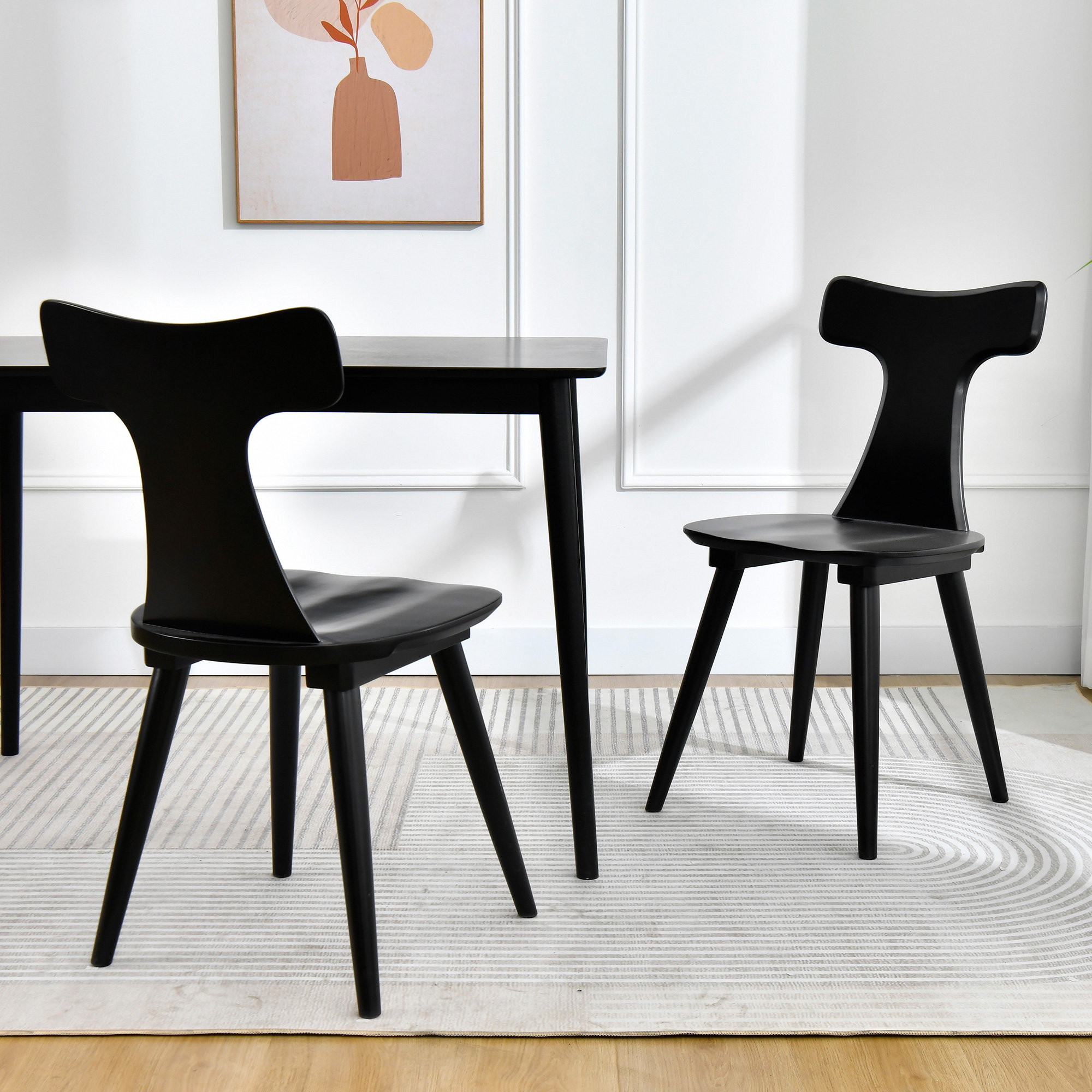 Hemet upholstered deals dining chair