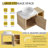 36''Wall-Mounted Bathroom Vanity With Ceramic Sink