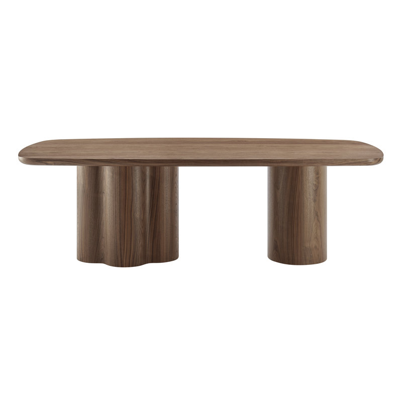 Table rectangulaire Tommi, Noyer