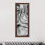 Agate Panel Grey III by Danielle Carson - Floater Frame Panoramic Painting on Canvas-1511500069-1511500066