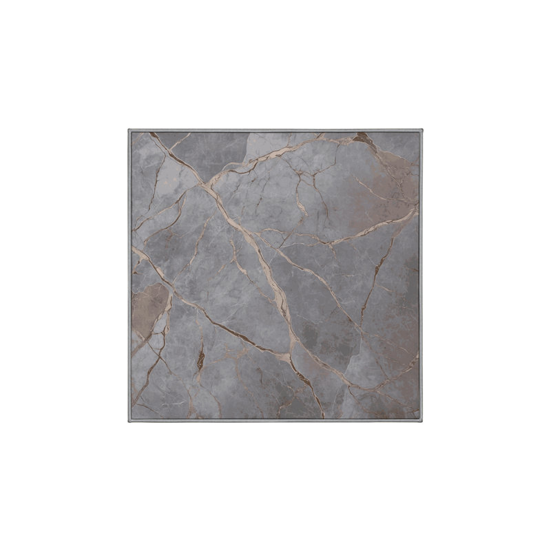 Tapis rose lavable à la machine, Carré 4 pi