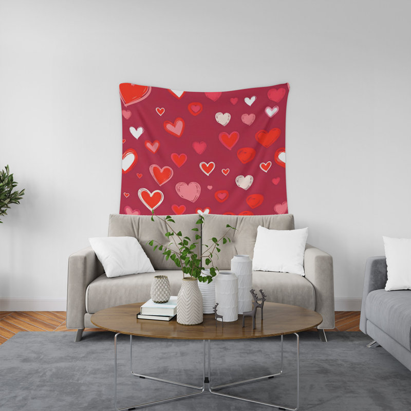 Tapisserie murale, H 88 po x l 104 po 