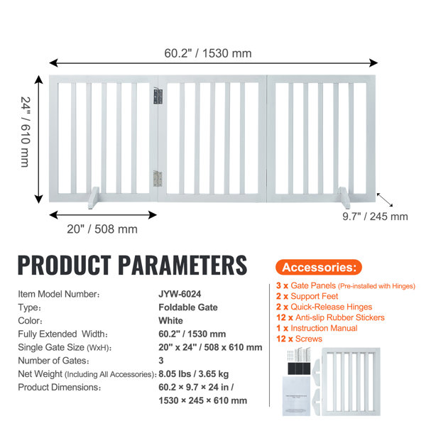Dimensions du produit