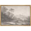 Monochromes de forêt brumeuse, œuvre d'art, impression sur toile encadrée-1737744140-1737744179