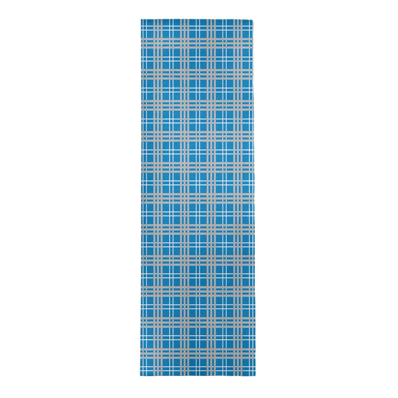 Plaid Indoor Rug, Runner 2'6" x 8'