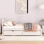 Lit simple moderne blanc lavé avec 2 tiroirs de rangement-1907955979