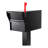  MailVault Mailbox with stand off numbers