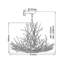 Beachmount 5 - Light Candle Style Chandelier