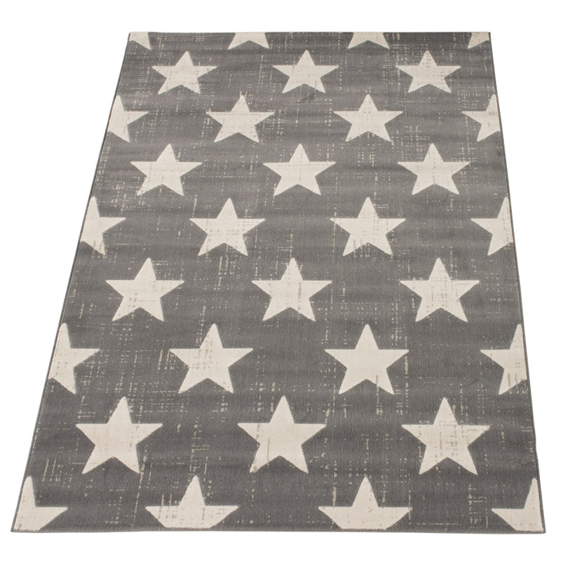Janill Geometric Indoor Rug, Rectangle 4'7" x 6'7"
