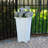 Lakeland Square Resin Planter with Water Reservoir-850774390