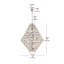 Lustre en cristal 48 pouces Ikeny-2049808932
