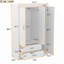 Armoire à miroir avec tablettes-1555560293