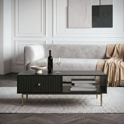 Four Leg Coffee Table with Storage