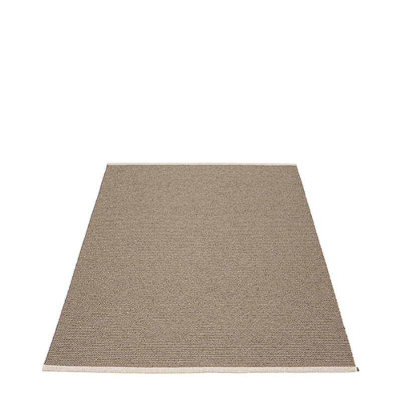Mono Area Rug in Dark Mud