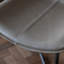 Carnot Upholstered Counter Stool with Metal Frame-732243993