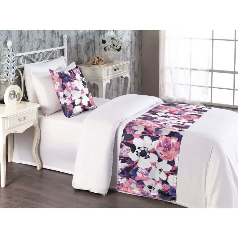 Ensemble de chemin de lit Ambesonne Anemone