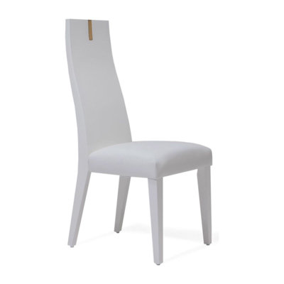Chaise d'appoint blanche Gyda